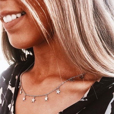 Colar em aço - Supernova