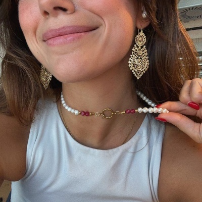 Colar de Pérolas - Madeleine