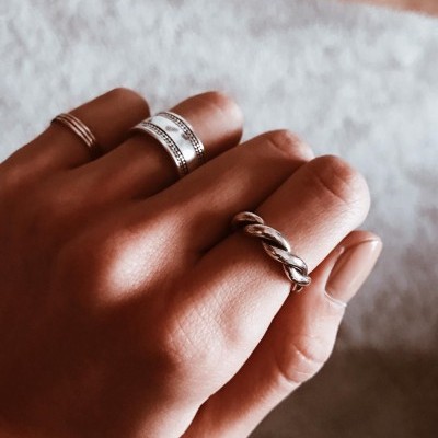 Anéis em prata 925 - Saidir