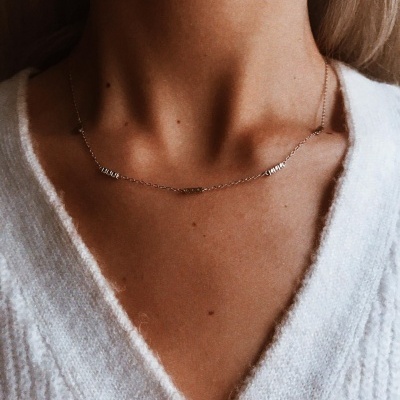 Colar em prata - Rossana