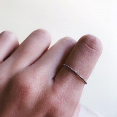 Anel em prata - Linn