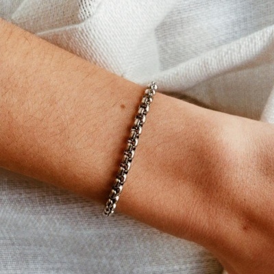 Pulseira em aço - Maneth