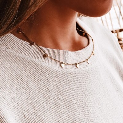 Colar em aço - Copas