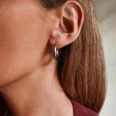 Argolas em aço - Aubree