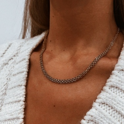 Colar em aço - Rachel