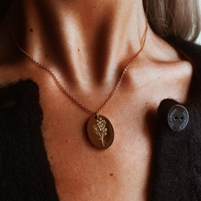 Colar em aço - Lavender