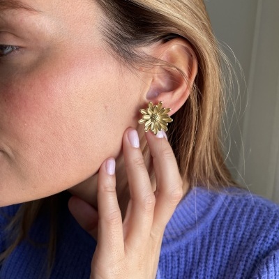 Brincos em aço - Aurora