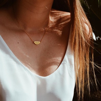 Colar em aço - Watermelon