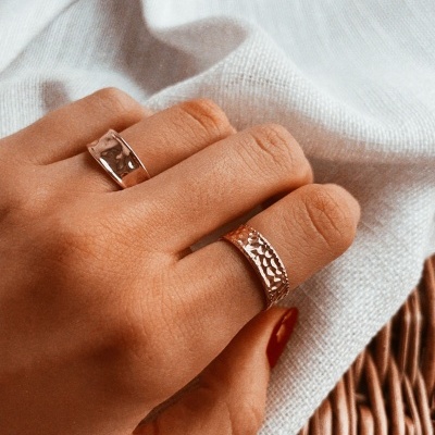 Anéis em aço - Jessy