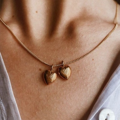 Colar em prata 925 - Victoria - Personalizado com iniciais