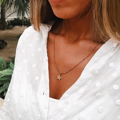 Colar em aço - Colour Star