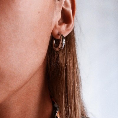 Argolas em aço - Oliver