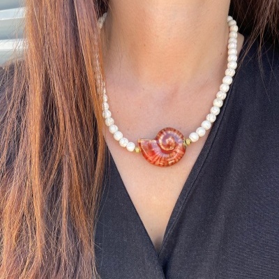 Colar em aço - Sea Breeze