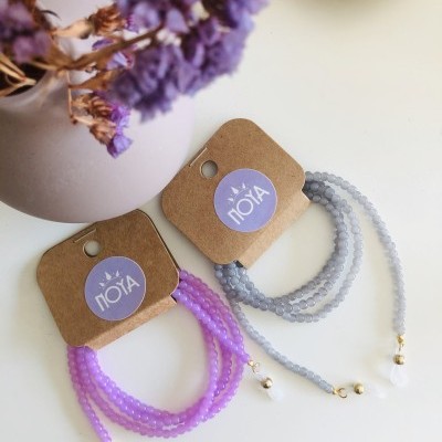 Fita de óculos - Pedrinhas