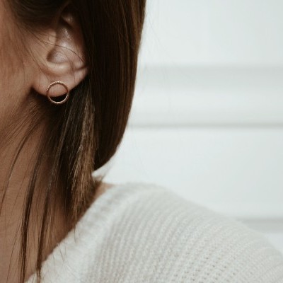 Brincos em aço - Kendall