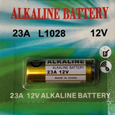 Pilha alcalina 23A L1028 12V