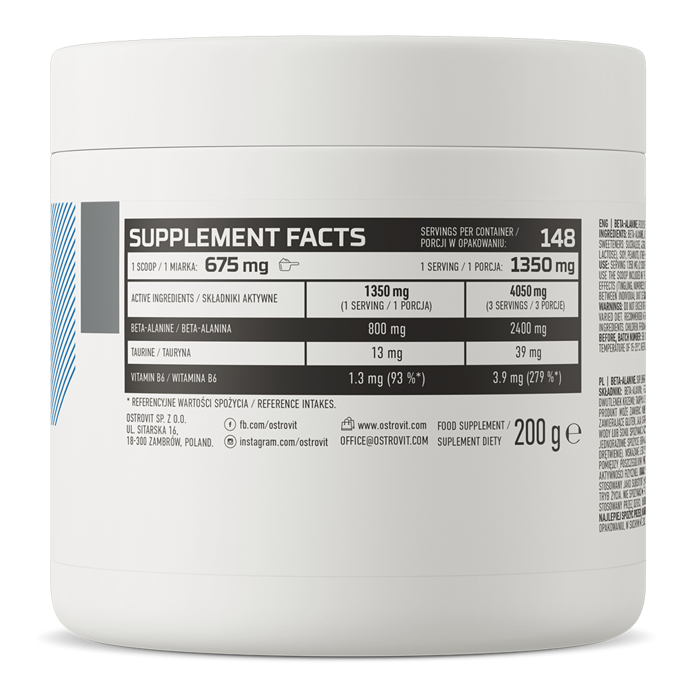 BETA ALANINA 200GR