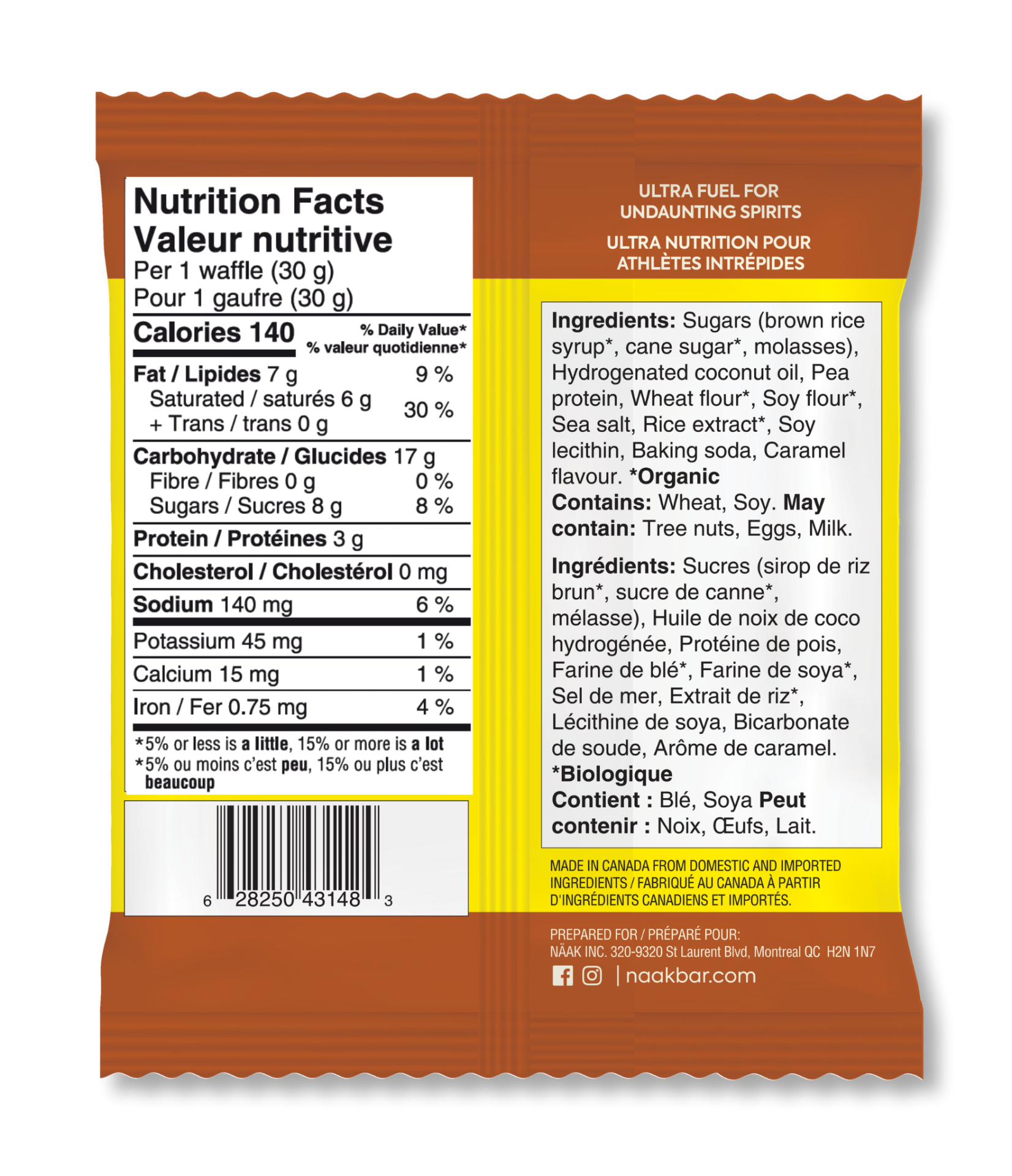 ULTRA ENERGY™ WAFFLE | SALTED CARAMELO