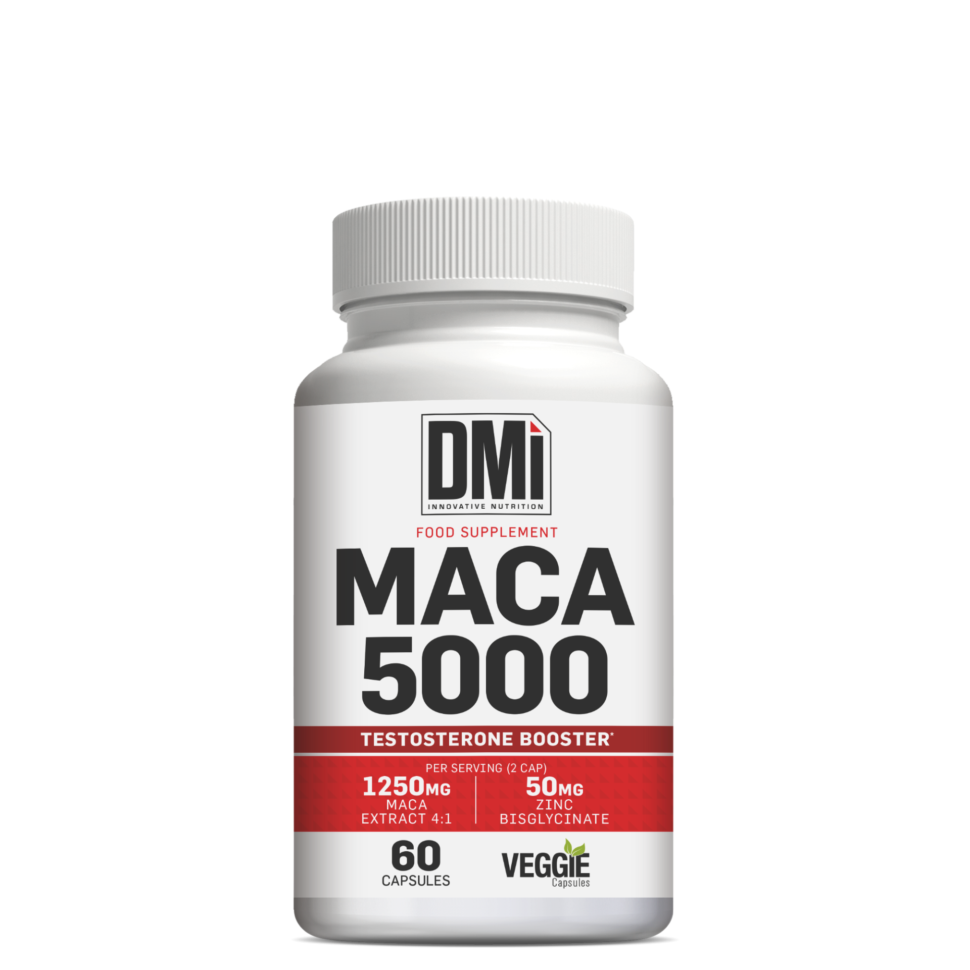 MACA 5000 (Maca Extract 4:1 + Zinc Bisglycinate) - 60 CÁPSULAS