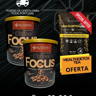 COFFEE FOCUS E OFERTA HEALTH DETOX TEA