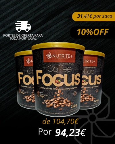 PACK 3 UNID. COFFEE FOCUS