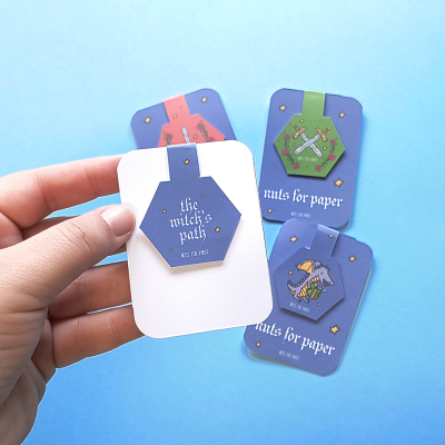 In the Realm of the Dragon - Marcadores de Livros Magnéticos