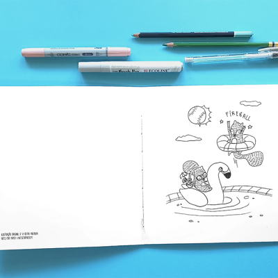 Livro de Colorir - Chubby, o Esquilo