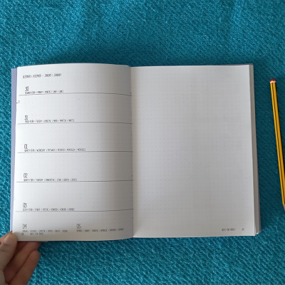 Agenda Semanal & Bullet Journal 2025 - A5