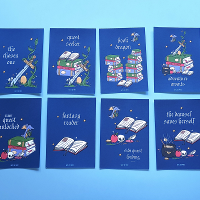 Postais - In the Realm of the Dragon - Conjunto de 8