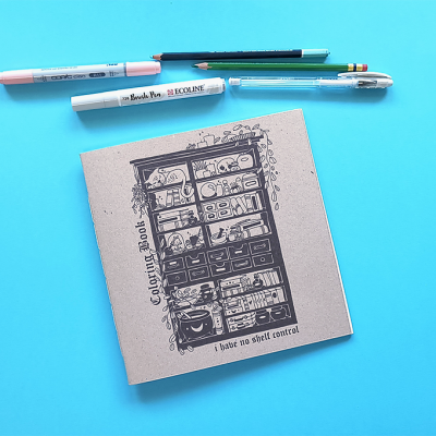 Livro de Colorir - I have no shelf Control I