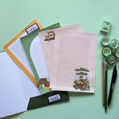 Papel de Carta A5 - The Sound of... ♫♪♫