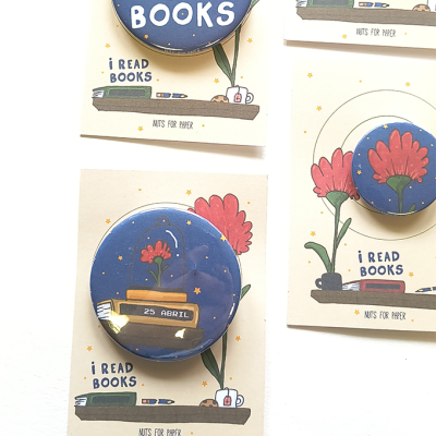 Pins 58mm - I Read Banned Books