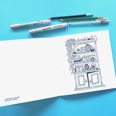 Livro de Colorir - I have no shelf Control I