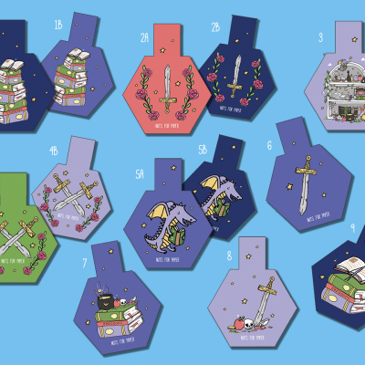 In the Realm of the Dragon - Marcadores de Livros Magnéticos