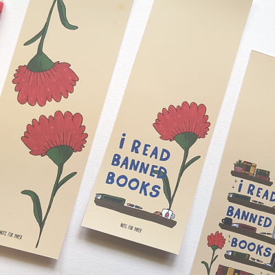 I Read Banned Books - Marcadores de Livros