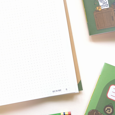 Caderno A5 - Esquilo Rolling Nuts