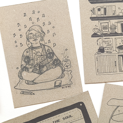 Postais kraft ♫♪♫