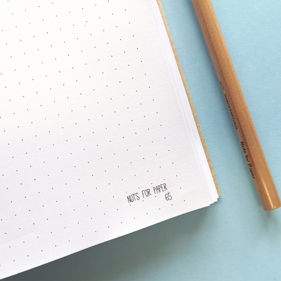 Bullet Journal com capa em Kraft - In the Realm of the Dragon