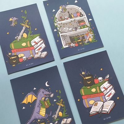 12 Postais - In the Realm of the Dragon