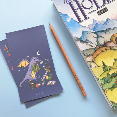 Marcadores de Livros XL - In the Realm of the Dragon