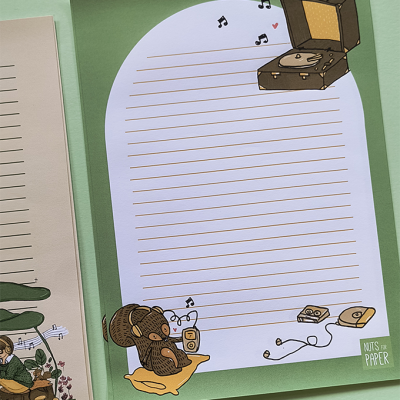 Papel de Carta A5 - The Sound of... ♫♪♫