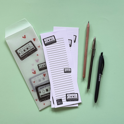 Folhas para Notas - Cassette