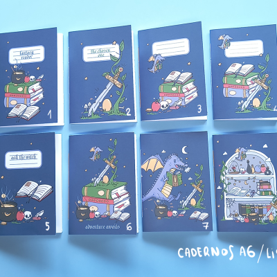 Caderno de Bolso - In the Realm of the Dragon