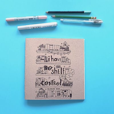Livro de Colorir - I have no shelf Control II