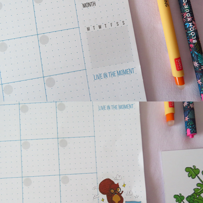 Planificador Mensal A4