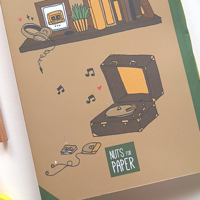 Caderno A5 - Esquilo Rolling Nuts