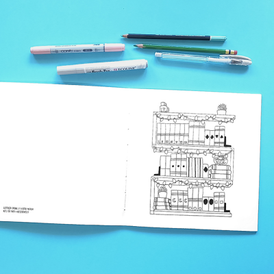 Livro de Colorir - I have no shelf Control II