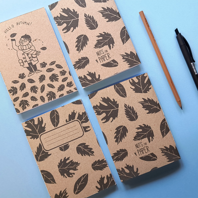 Leaves - Caderno de Bolso