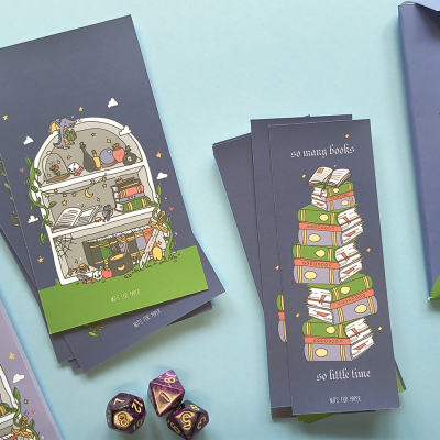 12 Marcadores Livros - In the Realm of the Dragon