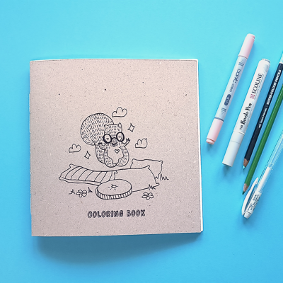 Livro de Colorir - Chubby, o Esquilo